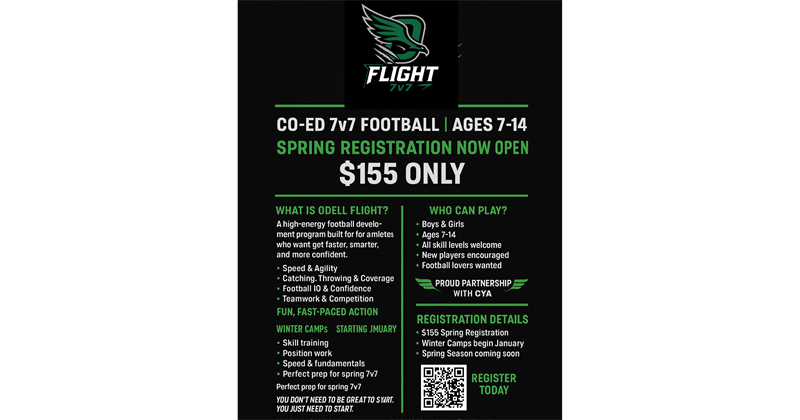 7v7 Registration is Open